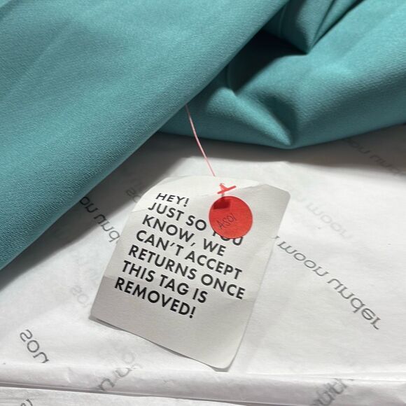 New ASOS Flare High Rise Dress Pants Pockets  Jade Green US Size 10 - Picture 13 of 16